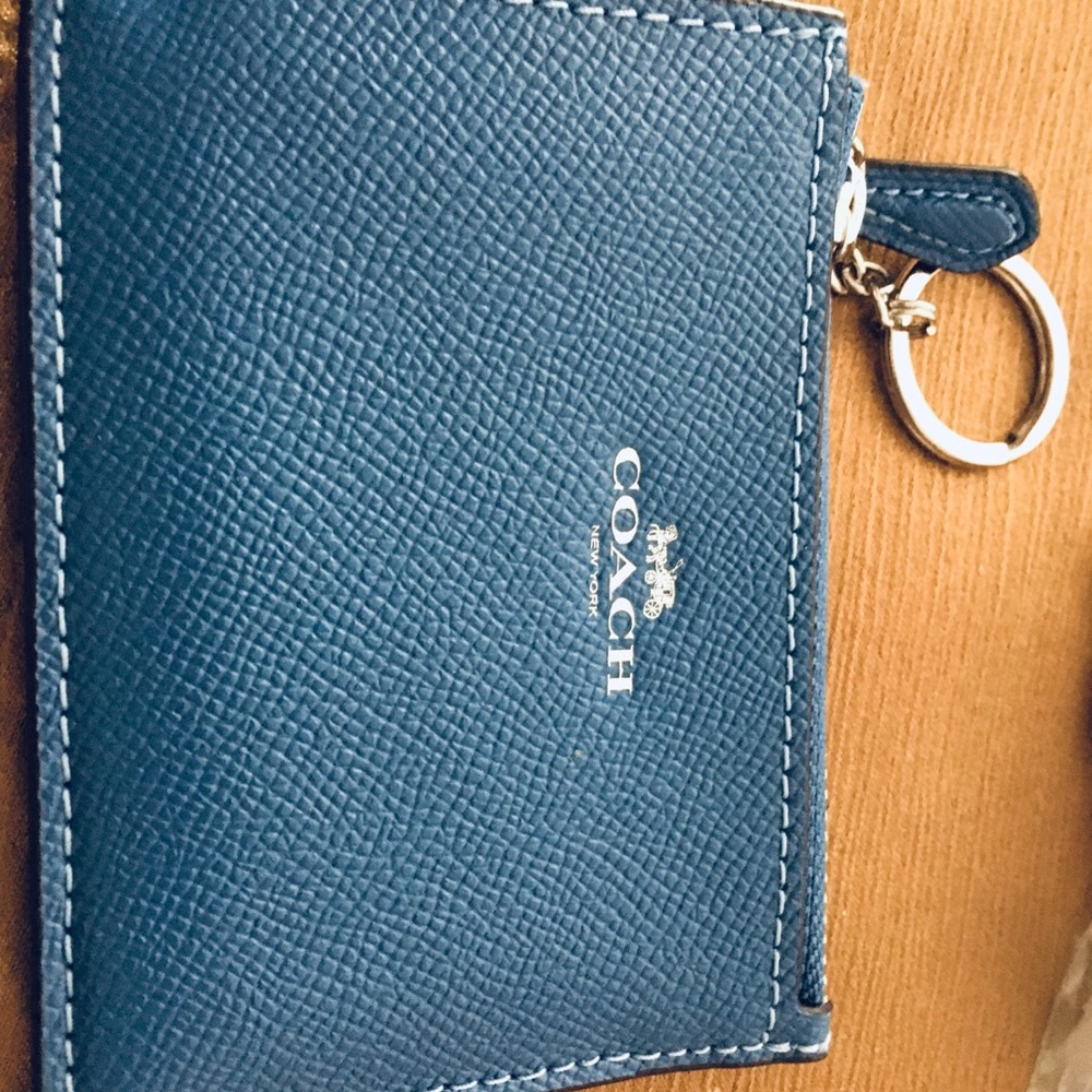 Coach card holder wallet.